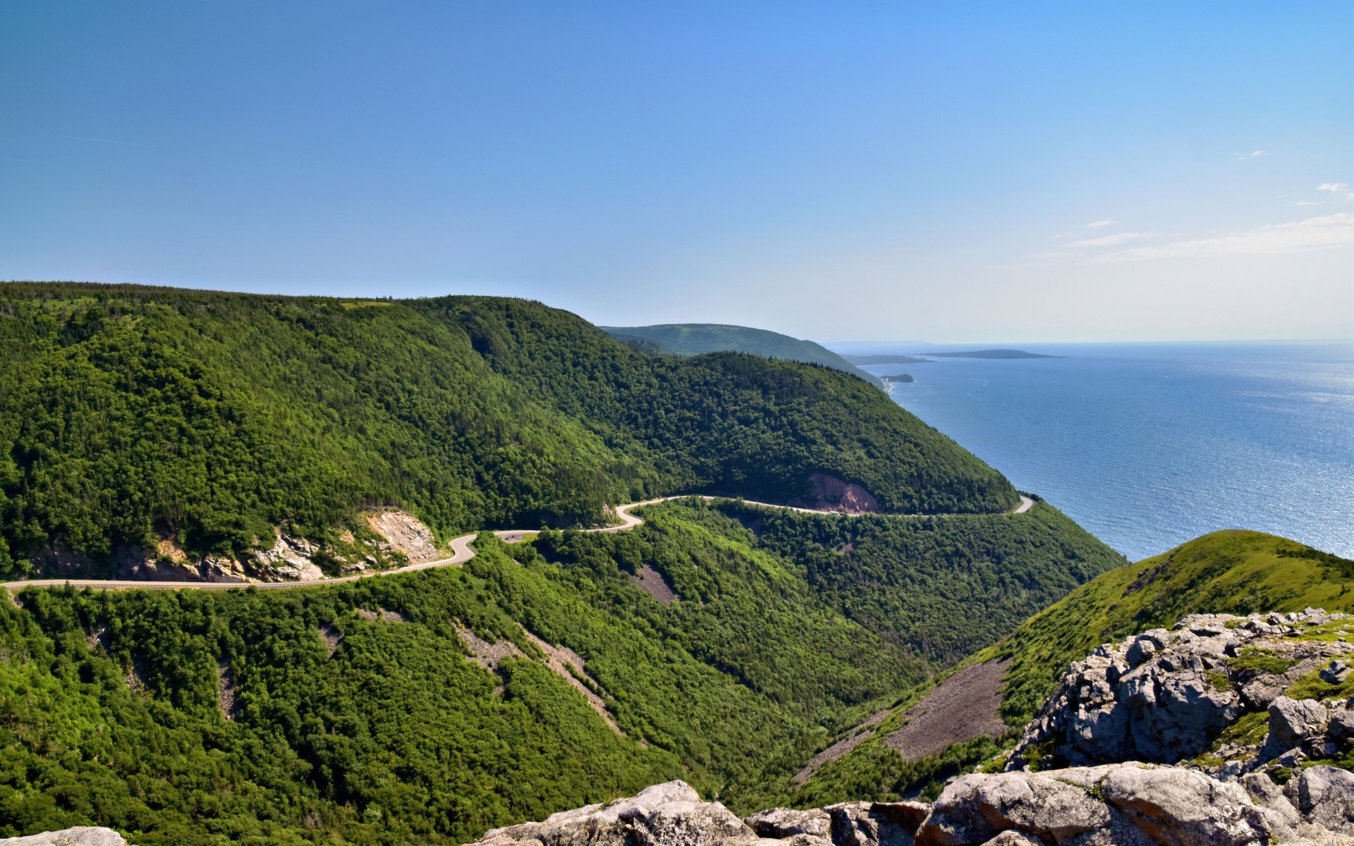 A photograph of Cabot Trail & Nova Scotia, Canada.