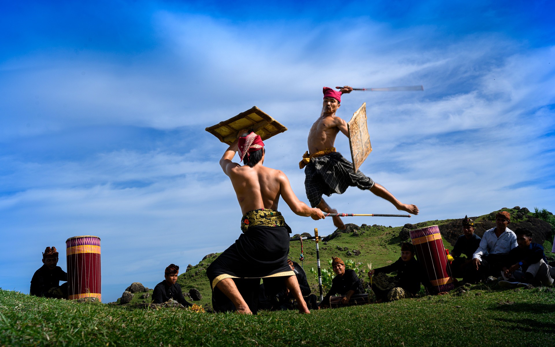 A photograph of Sumba, Indonesia.