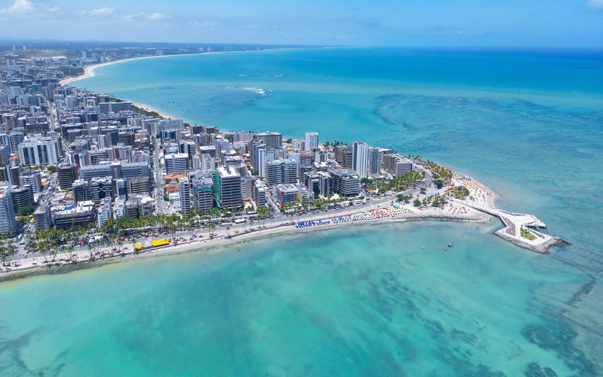 A photograph of Maceió, Brazil.