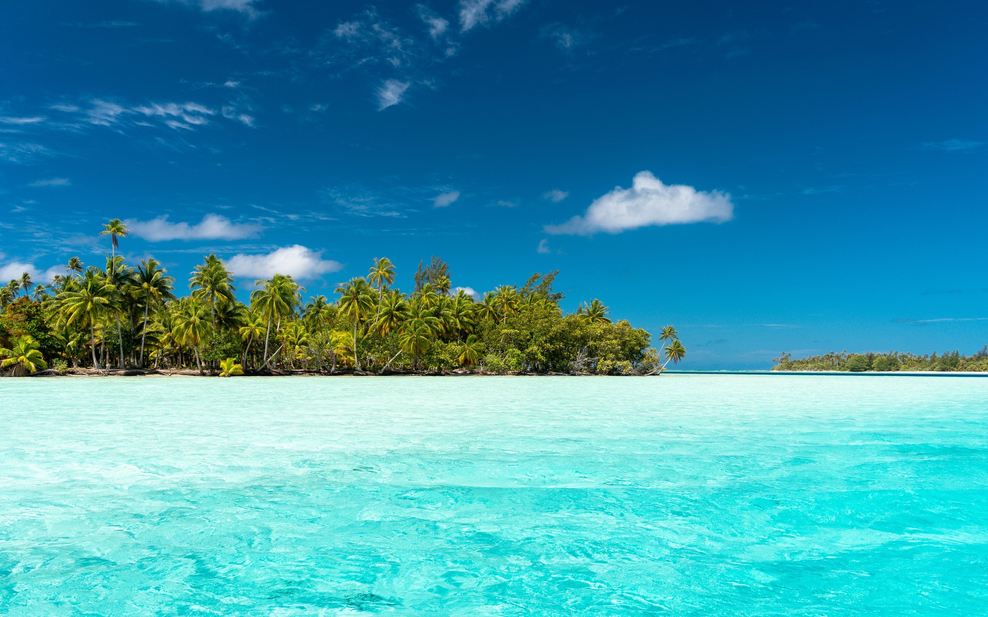 A photograph of Huahine, French Polynesia.