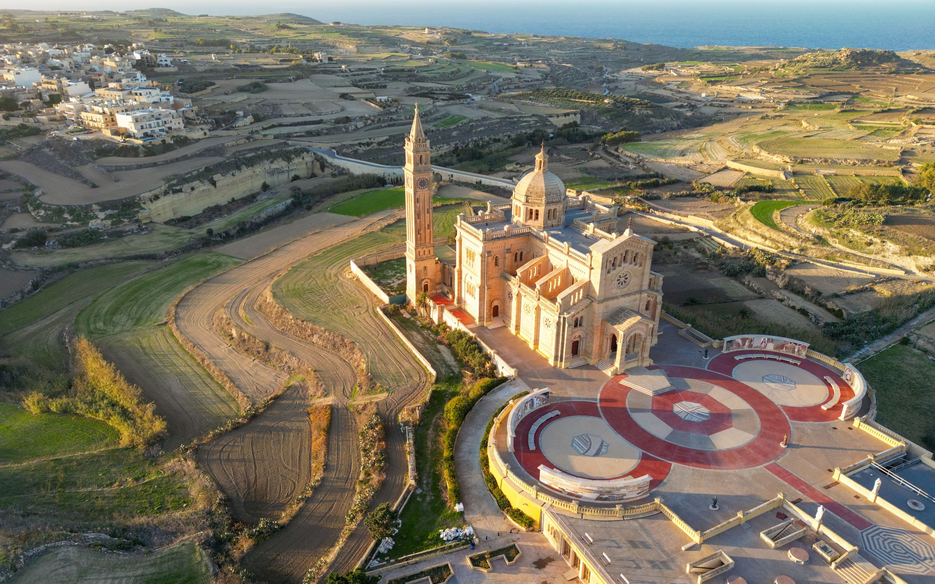 A photograph of Gozo, Malta.