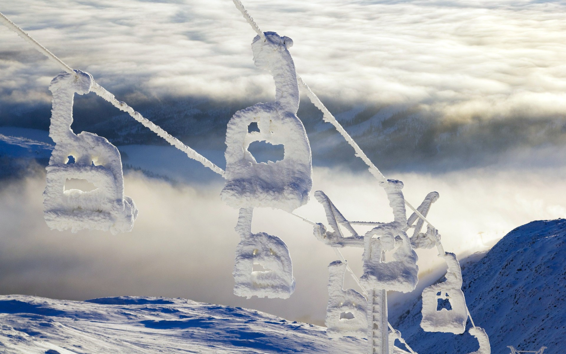 A photograph of Åre, Sweden.