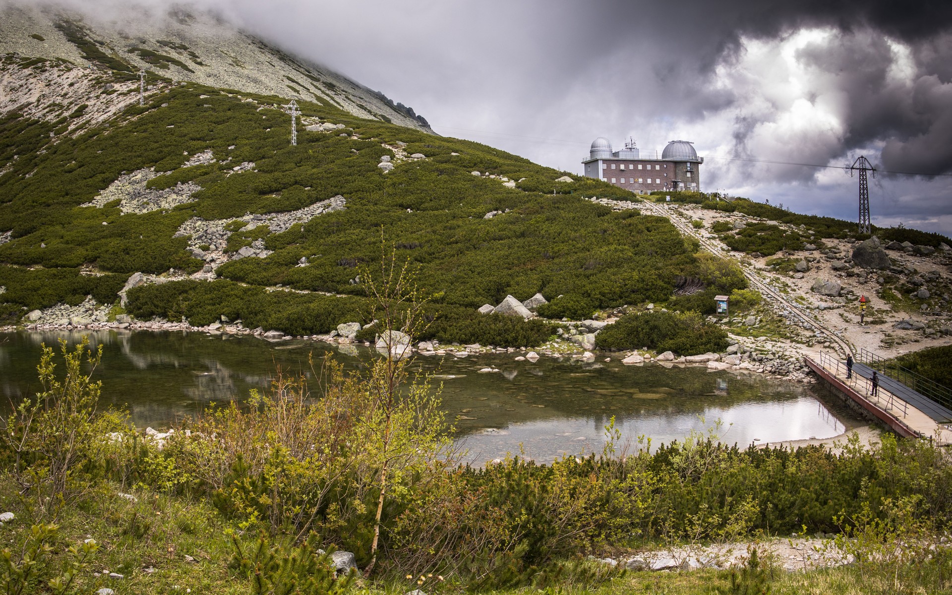 A photograph of Jasná, Slovakia.