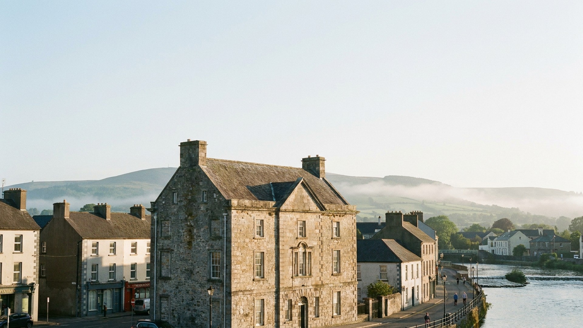 The principal historic structure in Cluain Meala, Ireland
