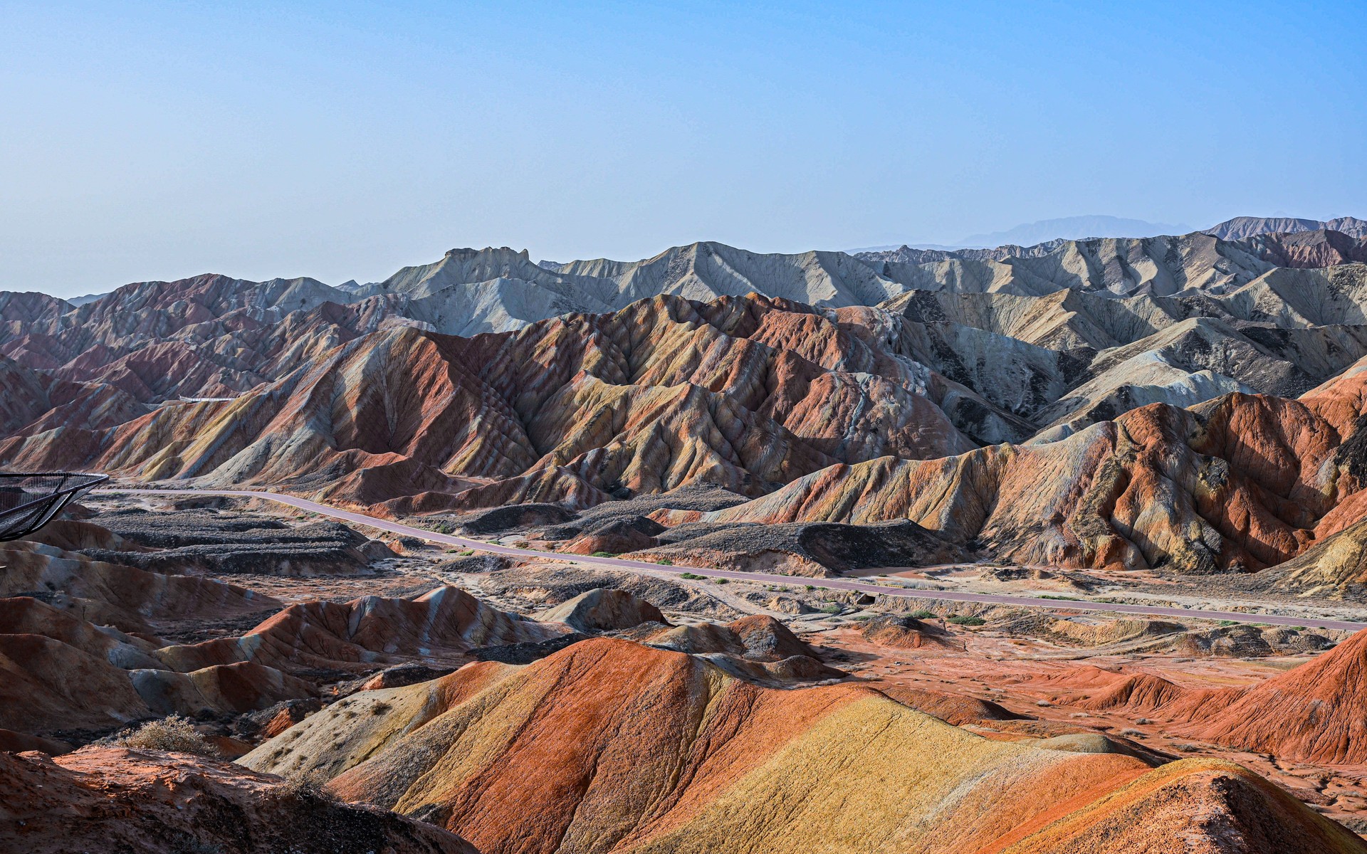 A photograph of Zhangye Danxia & Gansu Corridor, China.