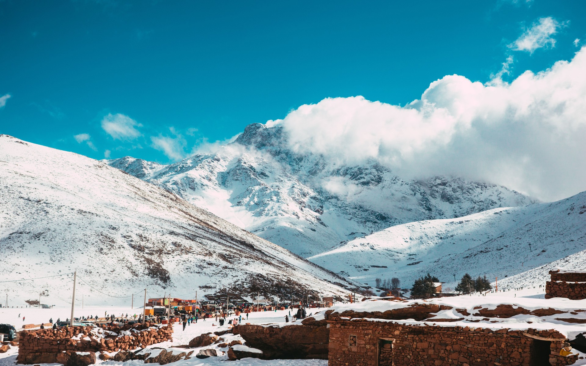 A photograph of High Atlas Mountains, Morocco.