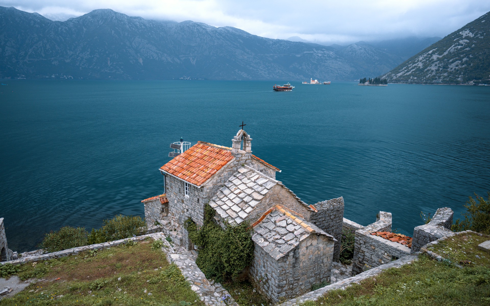 A photograph of Kotor & the Bay of Montenegro, Montenegro.