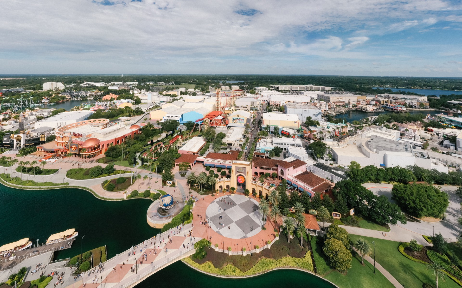 A photograph of Orlando Theme Parks, United States.