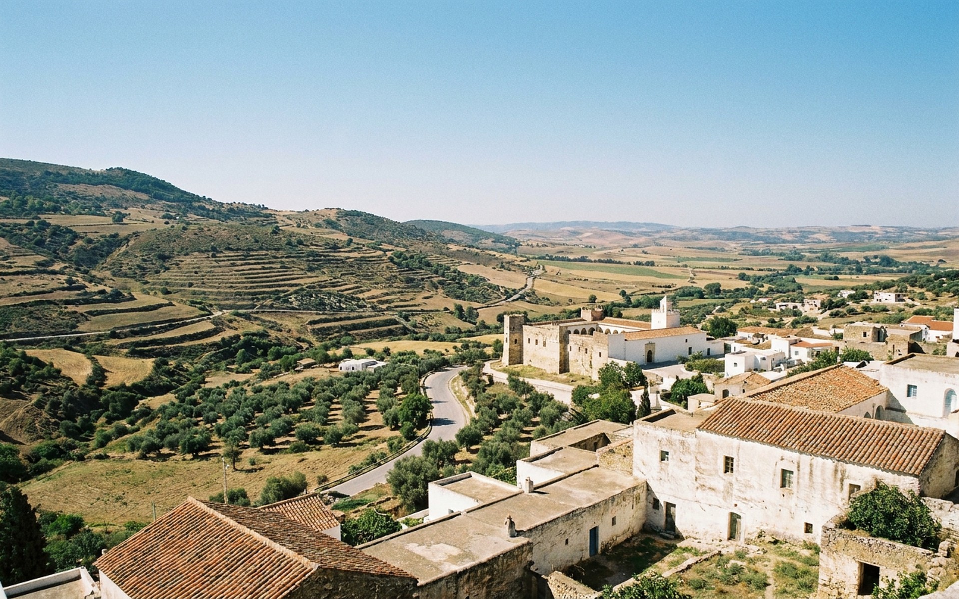 A view of Béja, Tunisia.