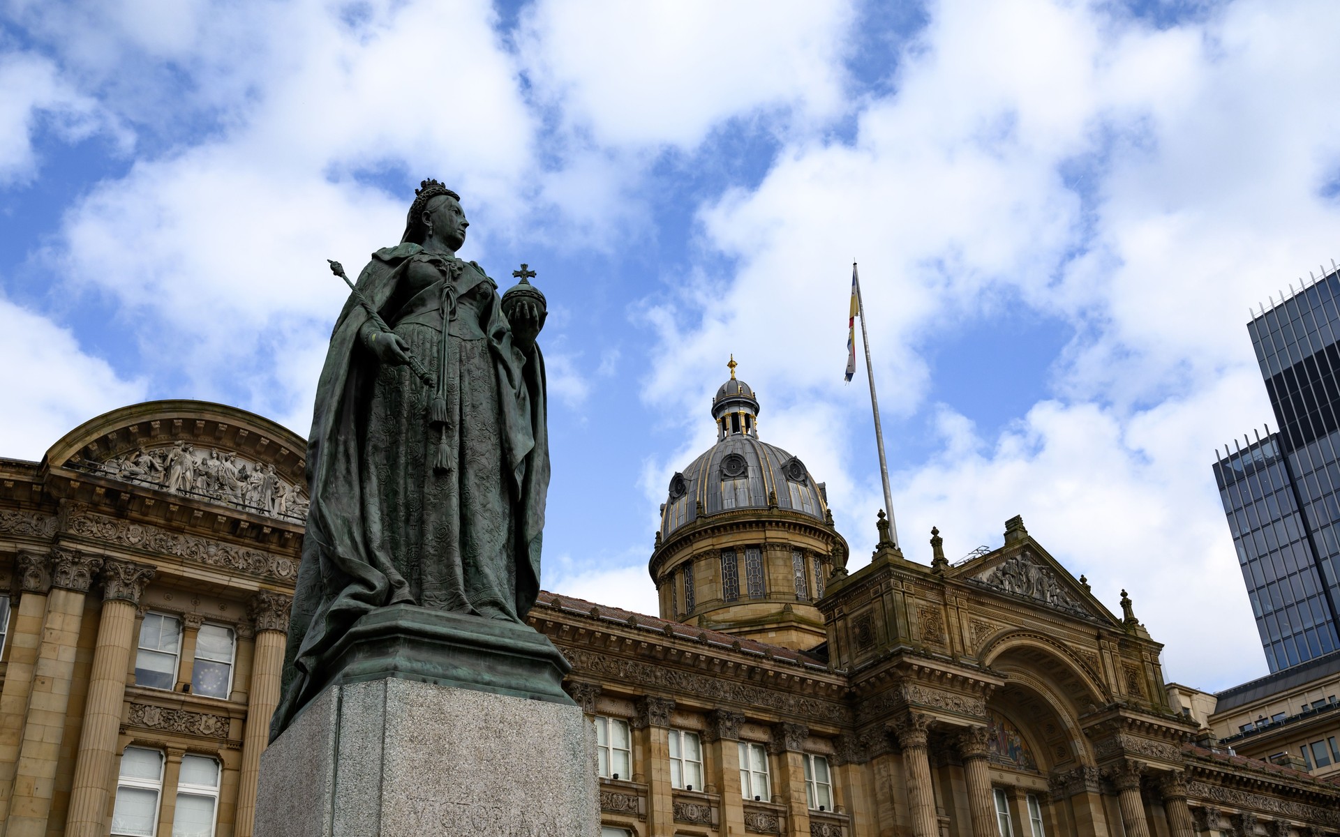 A photograph of Birmingham, United Kingdom.