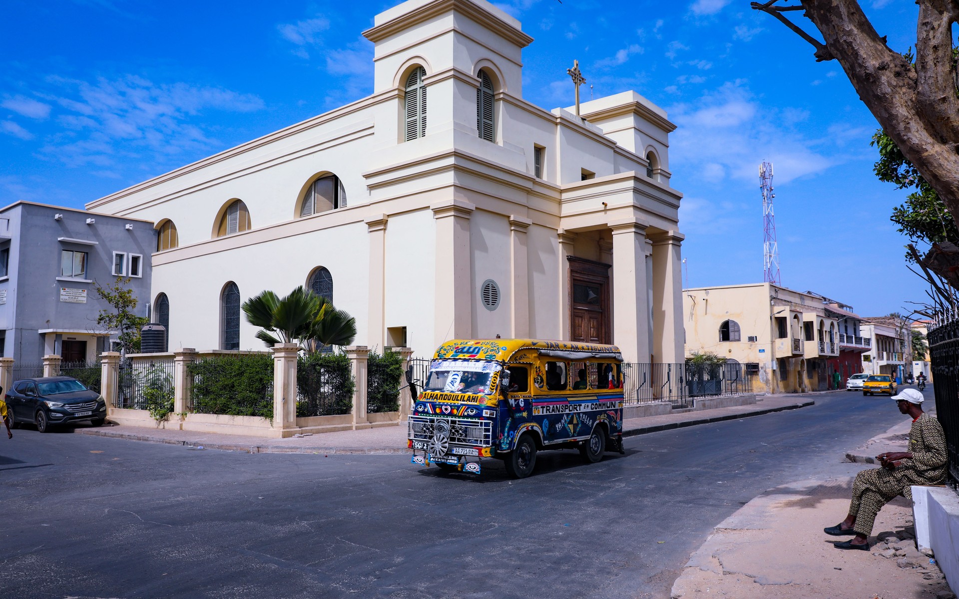 A photograph of Dakar, Senegal.