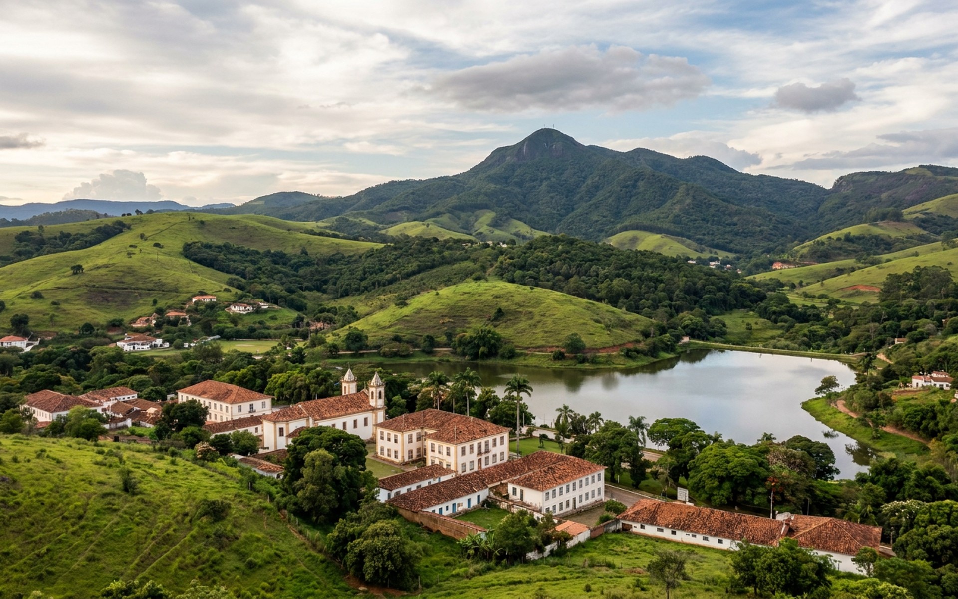 A view of Poços de Caldas, Brazil.